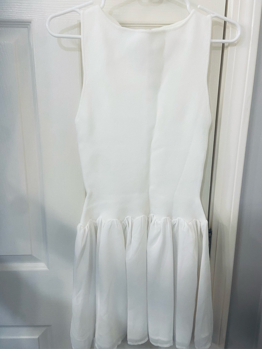 XS White Meshki Dress